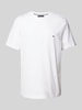 Tommy Hilfiger T-Shirt mit Logo-Stitching Weiss