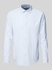 MCNEAL Regular Fit Freizeithemd mit Button-Down-Kragen Hellblau