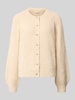 FREE/QUENT Strickjacke mit Rundhalsausschnitt Modell 'Luisa' Beige