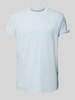 G-Star Raw T-shirt met labeldetail, model 'Lash' Lichtblauw