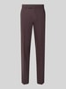 CINQUE Straight Fit Hose mit Schurwoll-Anteil Modell 'Totti' Bordeaux