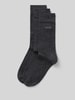 JOOP! COLLECTION Socken aus Baumwoll-Mix im 3er-Pack Anthrazit