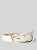 Guess Riem met labeldetail, model 'NOELLE' Wit