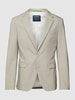 MCNEAL 2-knoops colbert met viscose Beige