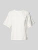 YAS T-Shirt mit Lochmuster Modell 'YASLEX' Offwhite