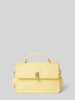 Tommy Hilfiger Crossbody Satchel mit Drehverschluss Hellgelb