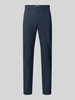 Only & Sons Slim fit brushed chino met viscose, model 'MARK' Donkerblauw