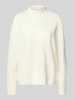 Marc O'Polo Denim Regular fit gebreide pullover van scheerwolmix  Offwhite