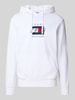 Tommy Hilfiger Regular fit hoodie van puur katoen Wit