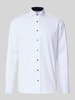 ETERNA Regular Fit Businesshemd aus Baumwolle mit Kentkragen Weiss