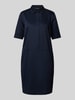 Betty Barclay Knielanges Kleid mit verdeckter Knopfleiste Marine