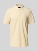 BOSS Orange Regular fit poloshirt van puur katoen, model 'PRIME' Ecru