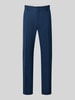 Selected Homme Spodnie garniturowe o kroju slim fit z domieszką wełny i lnu model 'OASIS' Granatowy