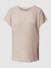 Christian Berg Woman T-Shirt mit Strukturmuster Sand