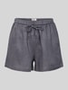 ECOALF Shorts aus reinem Leinen Modell 'YERAALF' Anthrazit