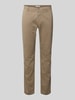Casual Friday Broek met achterzakken Beige