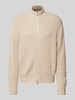 SELECTED HOMME Cardigan met tweewegsritssluiting, model 'DRY' Offwhite