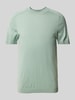 SELECTED HOMME T-Shirt aus reiner Wolle Hellgruen