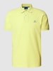 Gant Poloshirt mit Kontraststreifen Modell 'CONTRAST COLLAR' Gelb