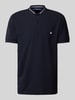 Christian Berg Men Regular Fit Poloshirt mit Stehkragen Marine