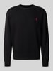 Polo Ralph Lauren Regular Fit Sweatshirt aus Baumwoll-Mix Black