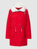 Wellensteyn Functioneel jack met labeldetail Rood