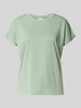 Jake*s Collection T-Shirt aus Modal-Mix mit Rundhalsausschnitt Lind