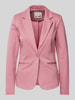 ICHI Blazer met paspelzakken, model 'KATE' Oudroze