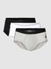 ADIDAS SPORTSWEAR Slip mit kontrastiven Label-Streifen im 3er-Pack Weiss