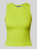 Review Tanktop mit Racerback Neon Gelb