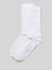 Christian Berg Men Socken mit Label-Print im 2er-Pack Weiss