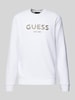 Guess Bluza z wyhaftowanym logo model ‘BOX’ Biały