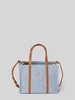 Tommy Hilfiger Crossbody-Strand-Tasche aus Baumwollmix Blau