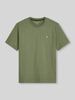Marc O'Polo Regular Fit T-Shirt aus reiner Baumwolle Gruen