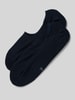 MCNEAL Kousenvoetjes in gemêleerde look in een set van 3 paar Marineblauw