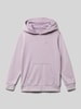 CHAMPION Regular fit hoodie met logostitching, model 'Icons' Lila