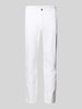 Tom Tailor Denim Slim fit linnen broek met katoen Offwhite