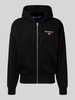 Polo Ralph Lauren Sweatjacke mit Label-Stitching Black