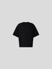 Preach Oversized T-Shirt mit Label-Stitching Schwarz