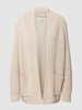 Marc O'Polo Cardigan met steekzakken Zand