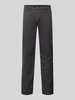 bugatti Chinos o kroju slim fit z mieszanki bawełny Antracytowy