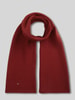 Tommy Hilfiger Sjaal van katoenmix met wol Rood