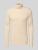 Blend Strickpullover mit Rollkragen Modell 'BRANKO' Beige Melange