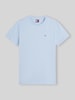 Tommy Jeans męski t-shirt o kroju regular fit z czystej bawełny Jasnoniebieski