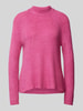 Only Gebreide pullover met ronde hals, model 'JADE' Rood