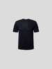 Vince T-Shirt aus Leinen Ozean Blau