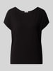 s.Oliver RED LABEL T-shirt z obniżoną linią ramion Czarny