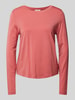 s.Oliver RED LABEL Langarmshirt mit Rundhalsausschnitt aus weicher Viskose Rose