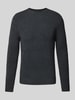 Cinque Gebreide pullover met ronde hals, model 'ZAC' Antraciet