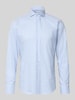 Christian Berg Men Regular Fit Business-Hemd mit Haifischkragen Hellblau